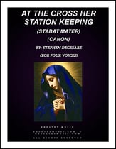 At the Cross Her Station Keeping (Stabat Mater) SSAA choral sheet music cover